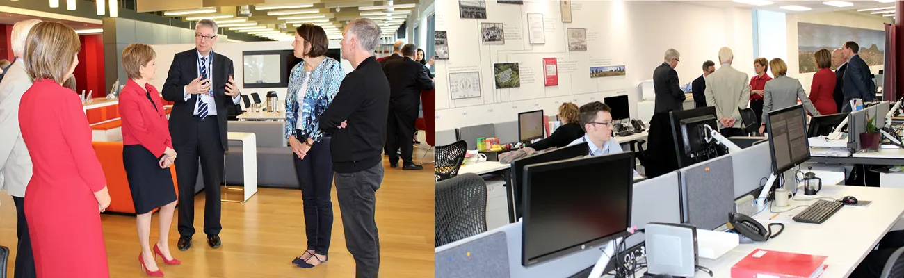 Council of Economic Advisers visits Edinburgh BioQuarter