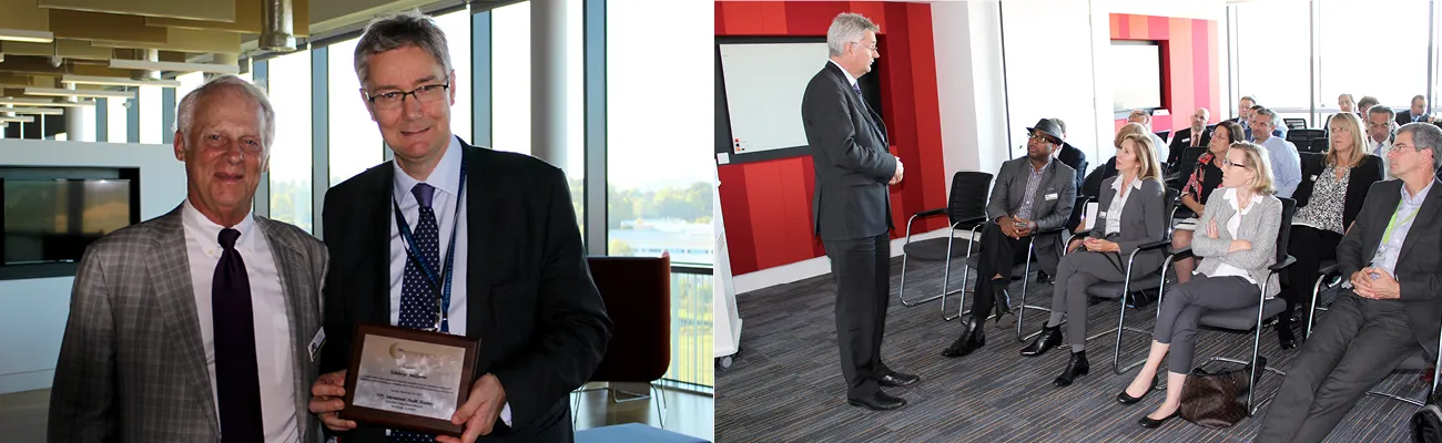 TPG International Health Academy visit to Edinburgh BioQuarter